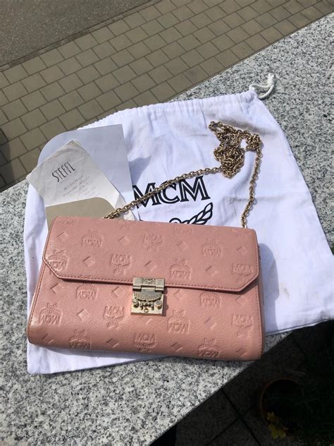 mcm tasche rosa fake